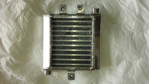 Alloy Oil Cooler from Triumph Custom Parts